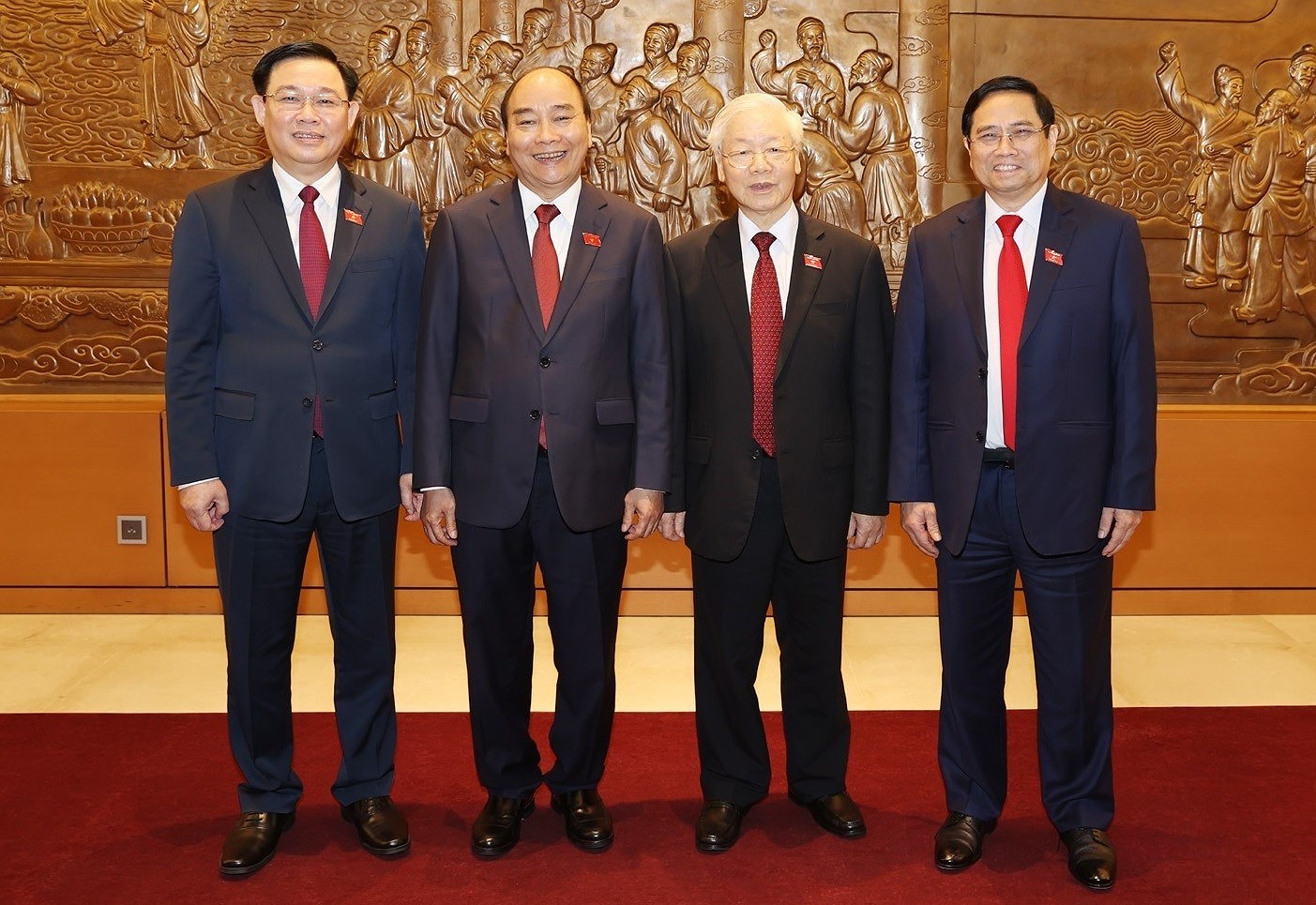 外国领导人致电或致函祝贺越南新一届领导人 hinh anh 1