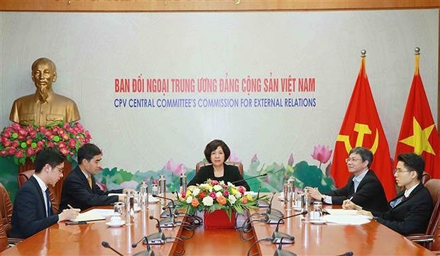 越南共产党代表团出席亚洲政党国际会议常委会第35次会议 hinh anh 1