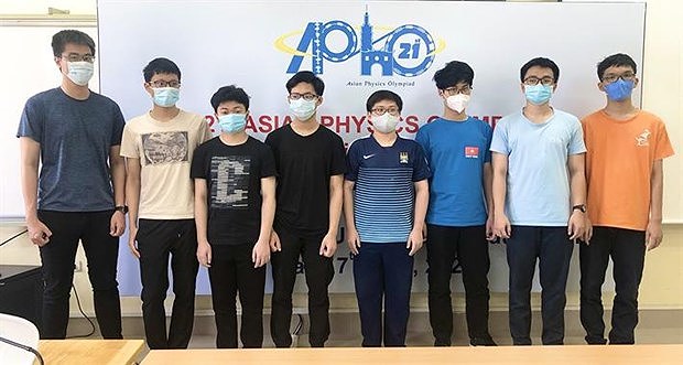 越南学生在2021年亚洲物理奥林匹克竞赛中得分最高 hinh anh 1