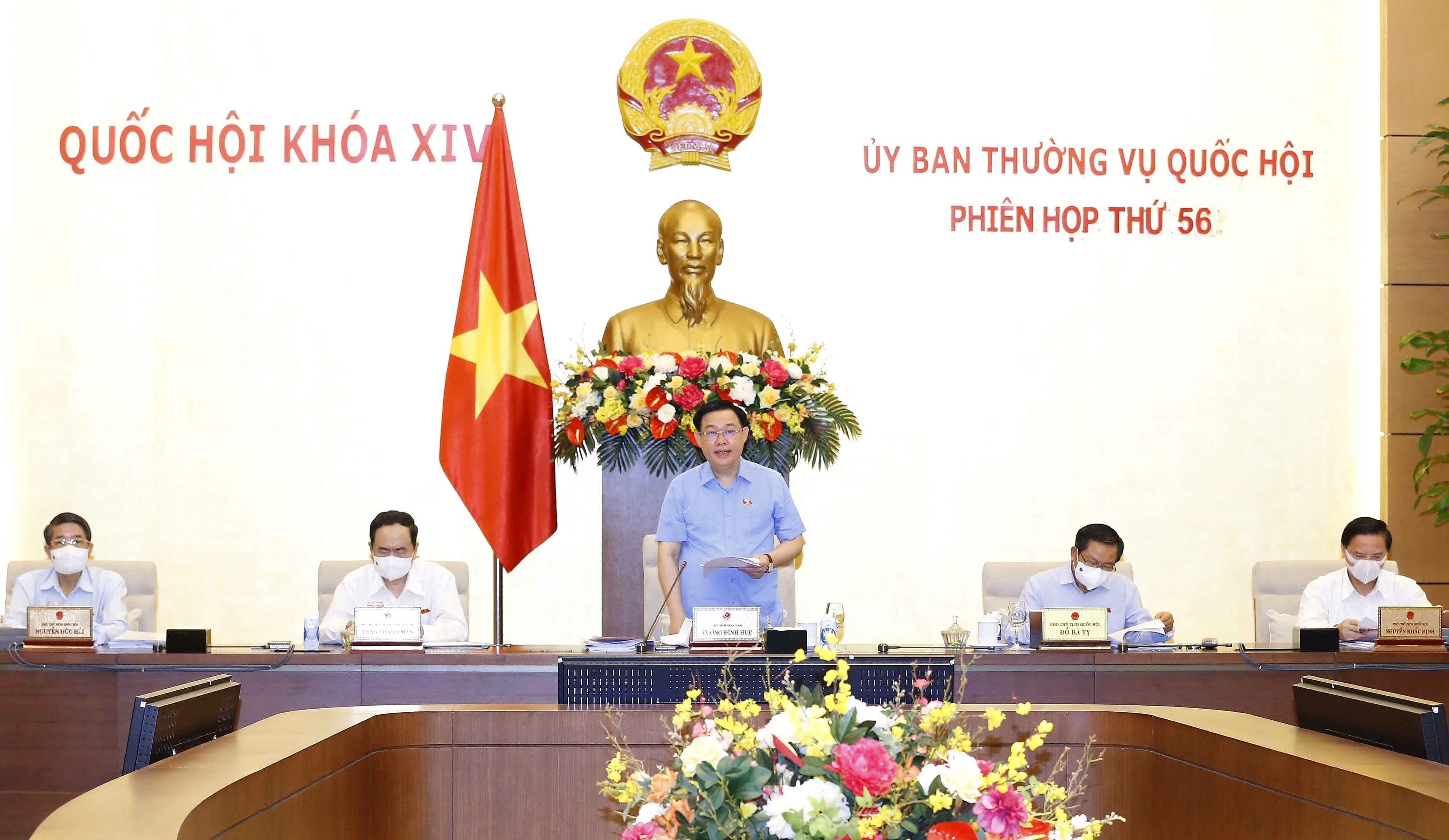 越南国会常委会第56次会议在河内开幕 hinh anh 1
