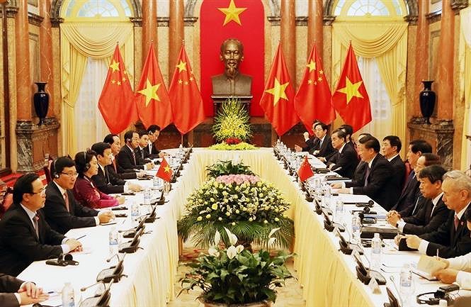 组图：越中两国合作关系70周年发展历程回顾 hinh anh 18