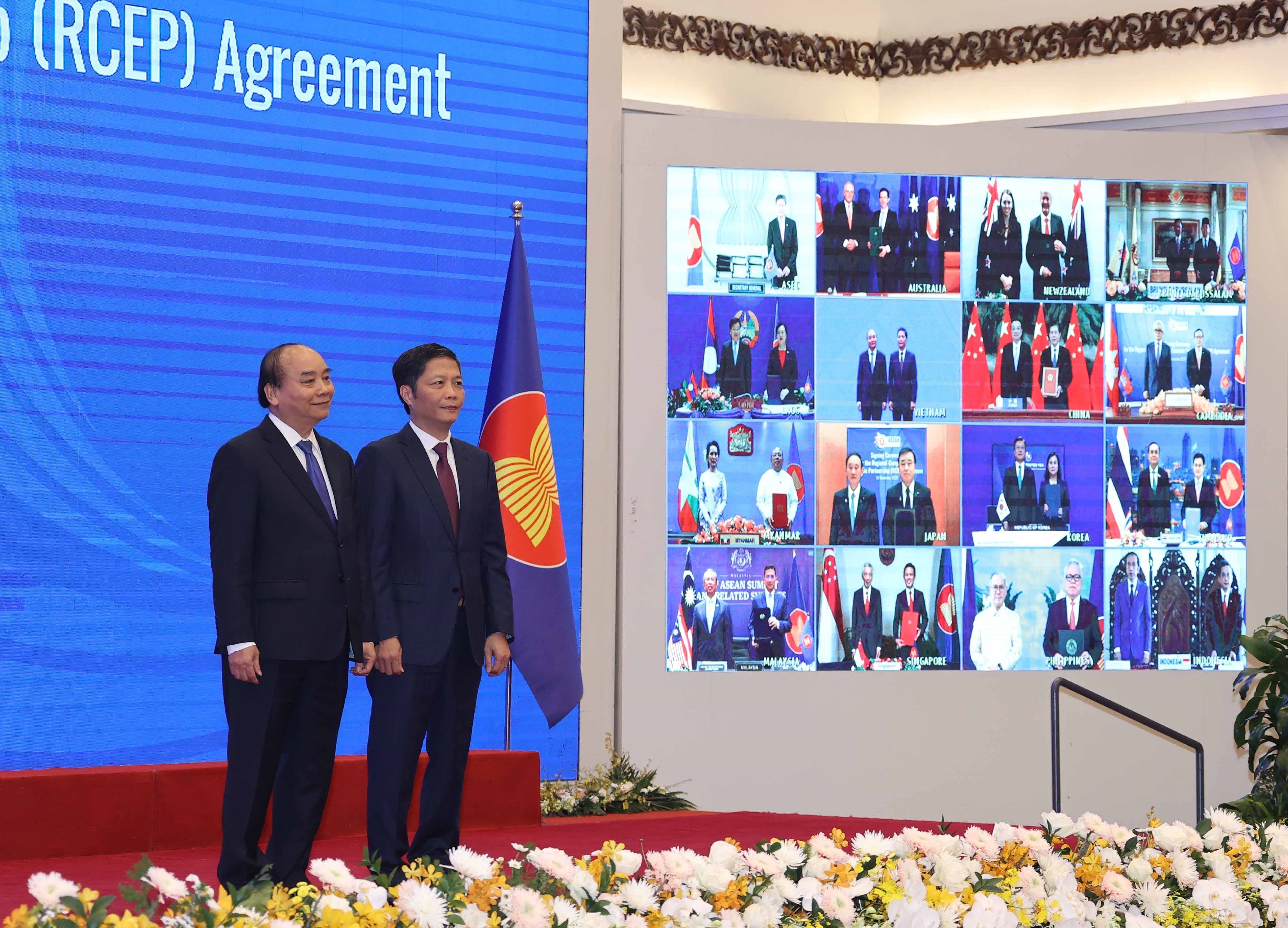 组图：《区域全面经济伙伴关系协定》正式签署 hinh anh 8