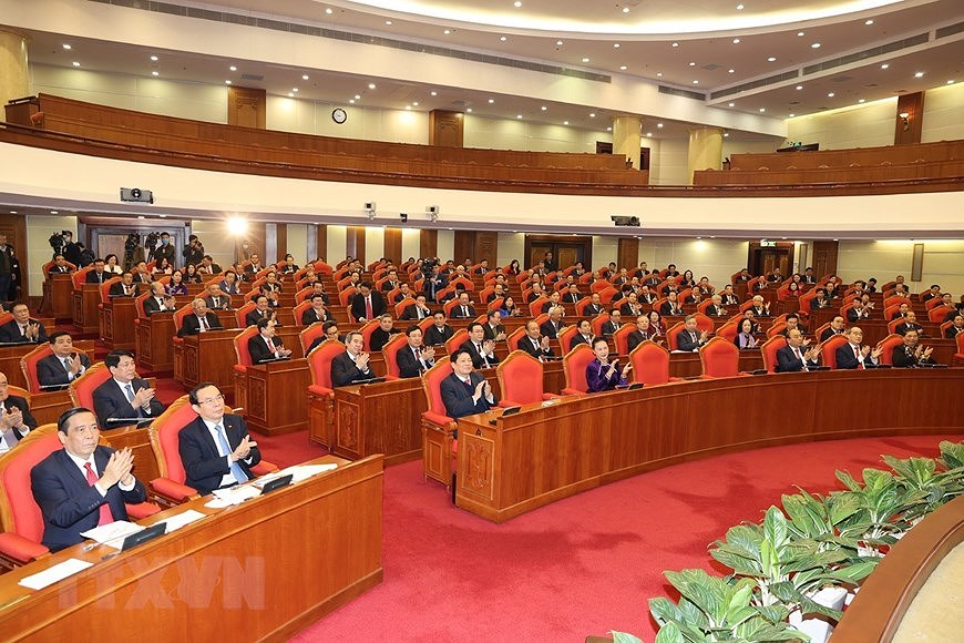 组图：越南共产党第十二届中央委员会第十五次全体会议圆满落幕 hinh anh 6