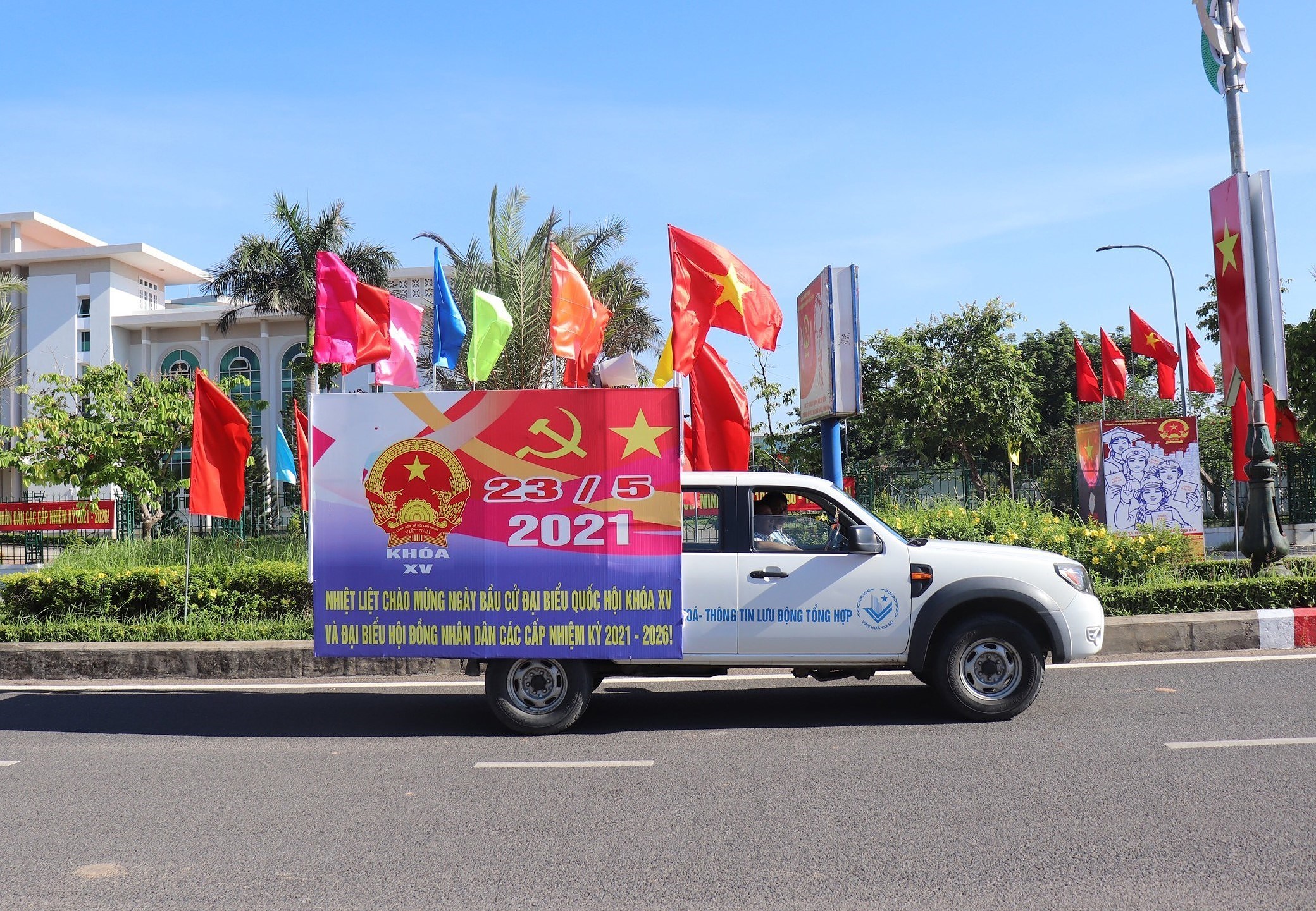 组图：越南全国各地为选举日做好准备 hinh anh 10