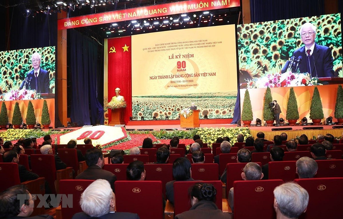 Speech by Party General Secretary-President at ceremony marking Party’s 90th founding anniversary hinh anh 1