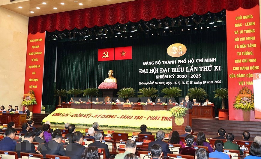11th Congress of Ho Chi Minh City Party Organisation opens hinh anh 1