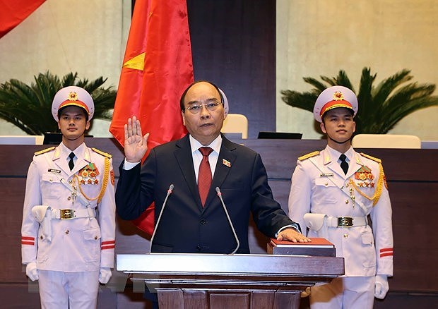 Congratulations come to newly-elected Vietnamese leaders hinh anh 1