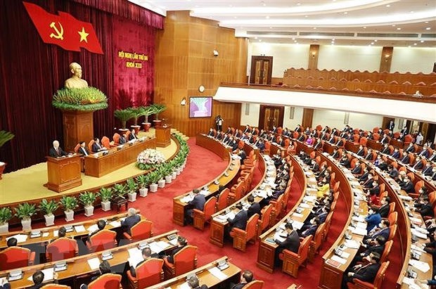 Second working day of 13th Party Central Committee’s third plenum hinh anh 1