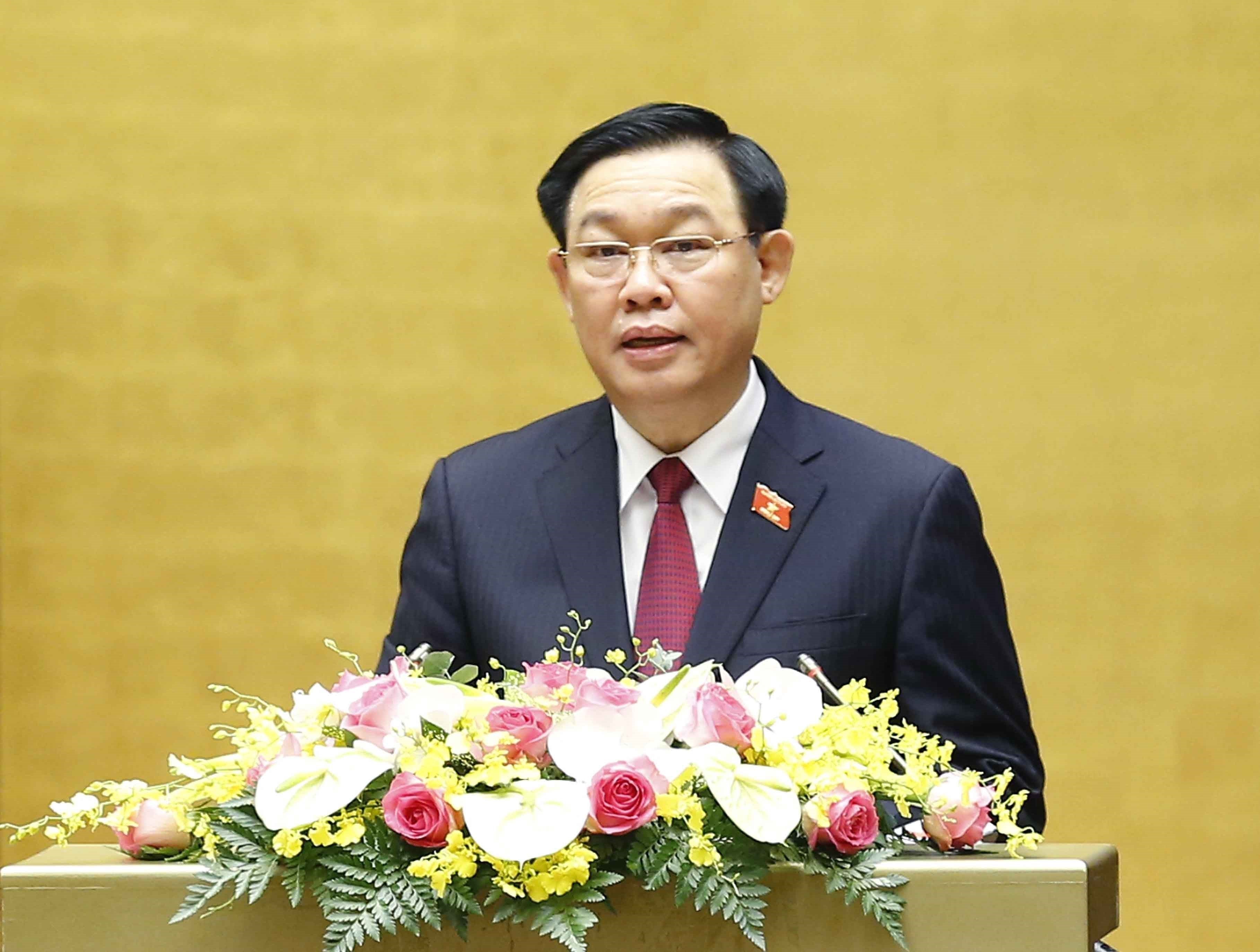 NA leader stresses application of Ho Chi Minh's thoughts in legislation hinh anh 1