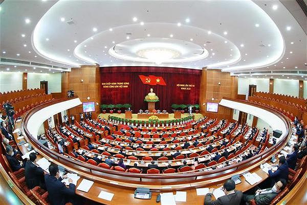 Party Central Committee’s fourth session focuses on Party building, rectification hinh anh 2