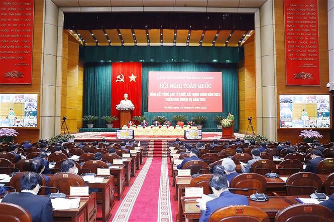 Official urges greater efforts to make progress in Party building work hinh anh 2