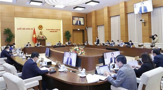 NA Standing Committee urges early issue of new COVID-19 control master plan for 2022-2023 hinh anh 1