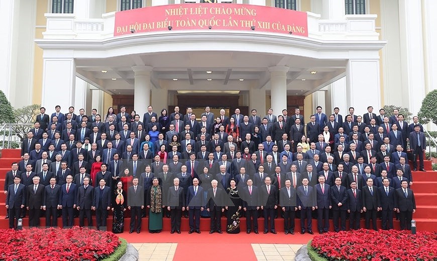 Inauguran XV pleno del Comite Central del Partido Comunista de Vietnam hinh anh 8