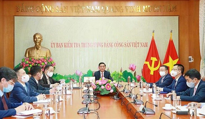 Vietnam y China fortalecen cooperacion en control disciplinario partidista hinh anh 1