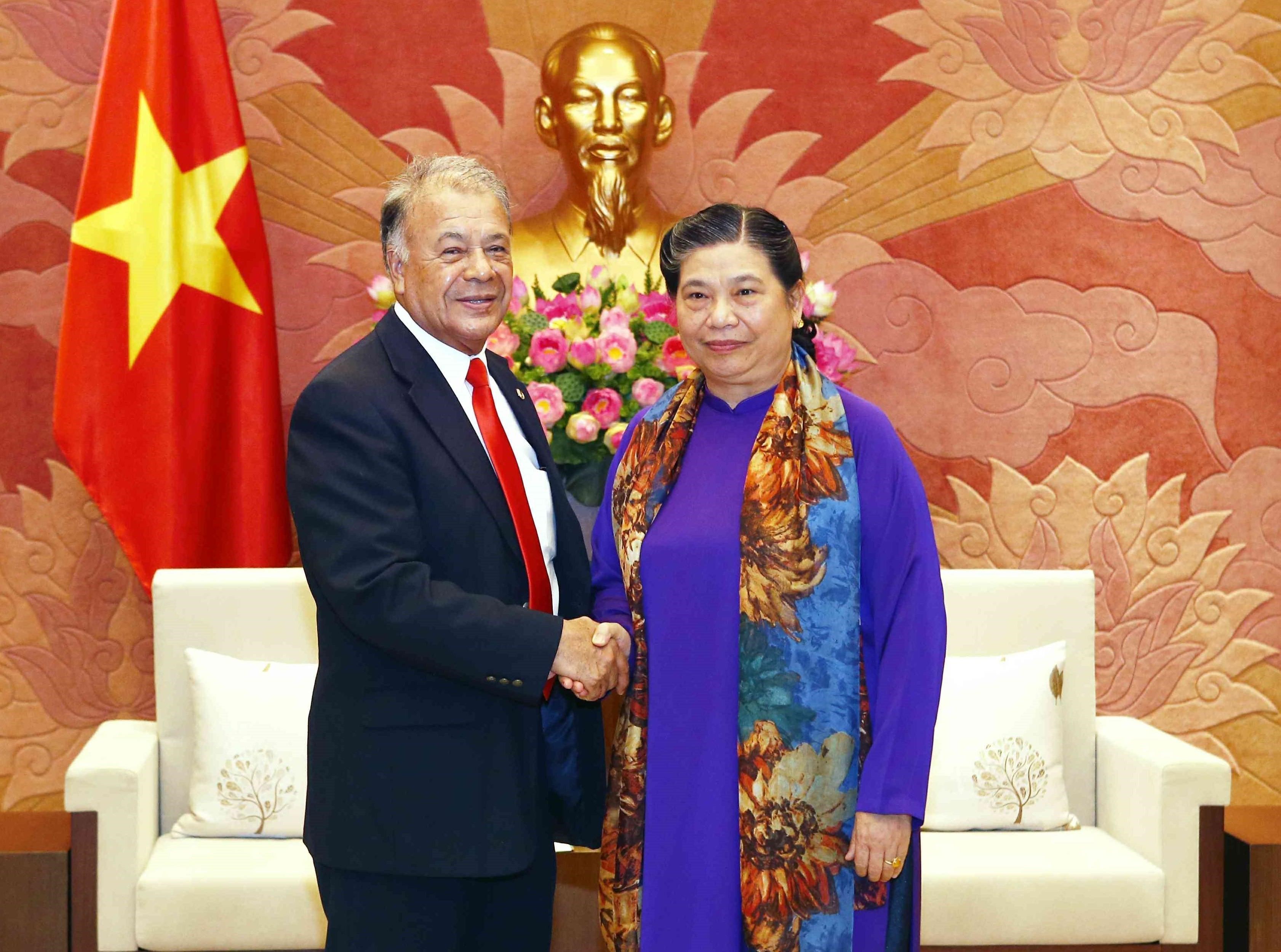 [Foto] Visita Vietnam delegacion del Partido del Trabajo de Mexico hinh anh 3