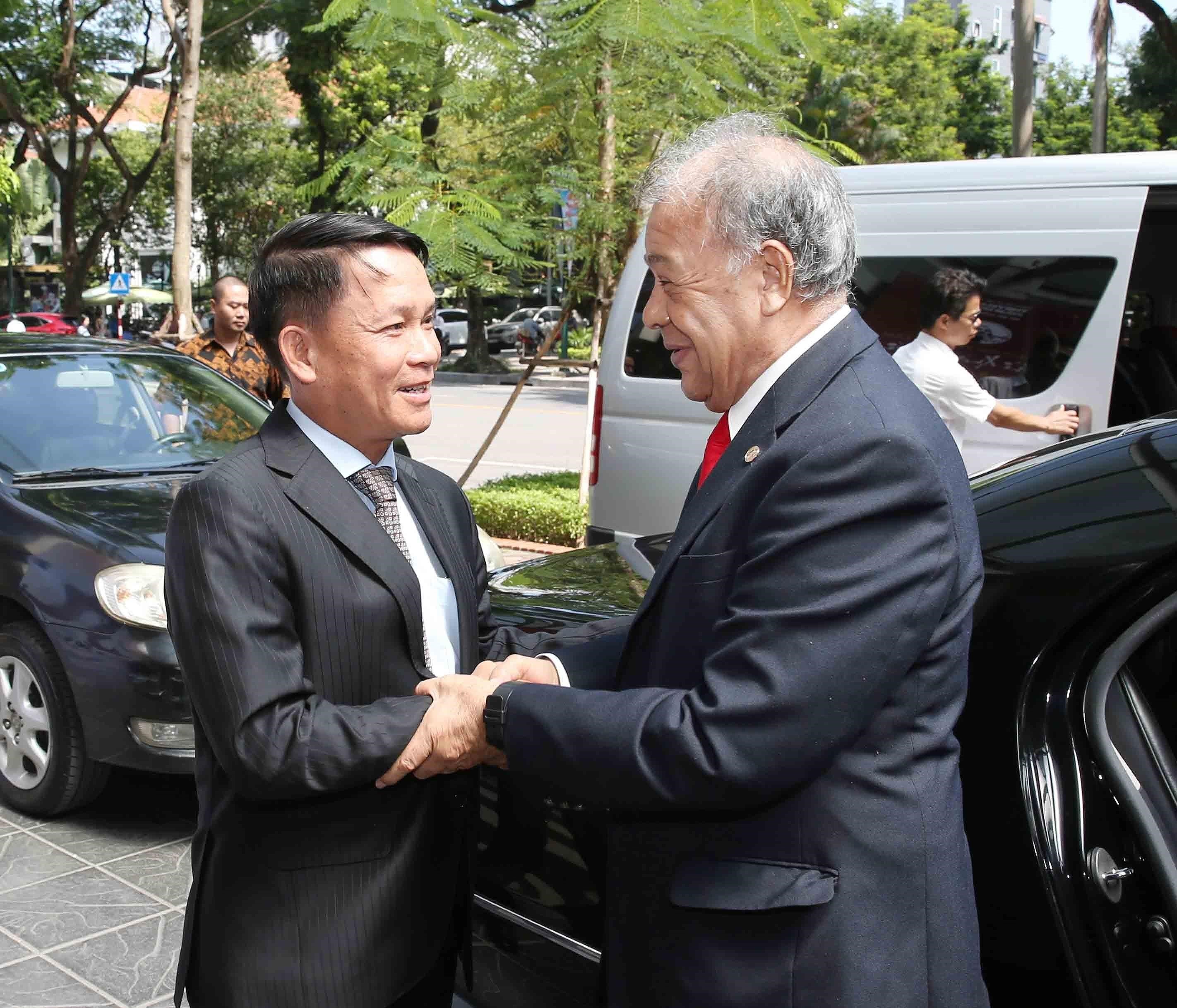 [Foto] Visita Vietnam delegacion del Partido del Trabajo de Mexico hinh anh 7