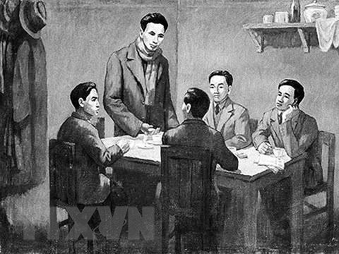 [Foto] 90 aniversario de la fundacion del Partido Comunista de Vietnam hinh anh 1