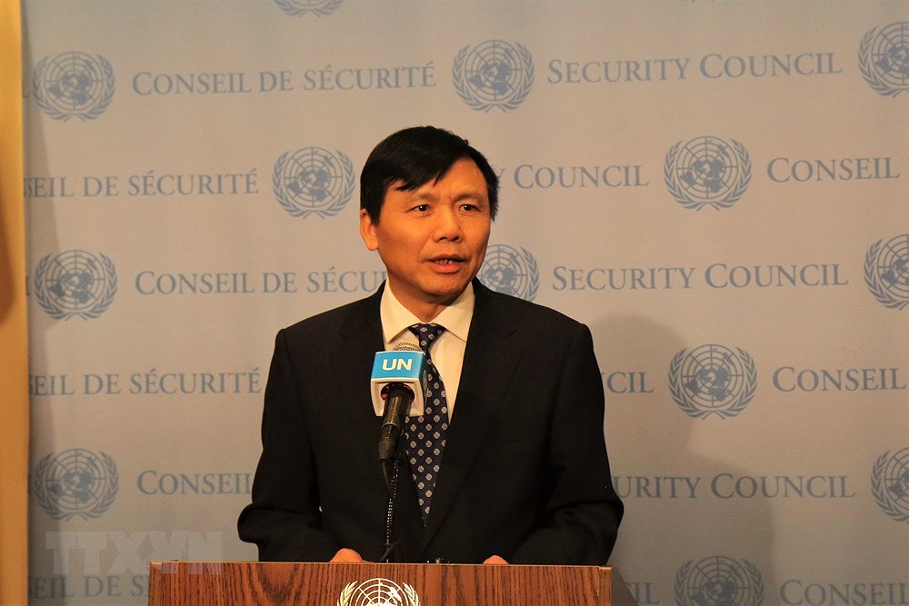 [Foto] Vietnam asume el cargo del miembro no permanente del Consejo de Seguridad de la ONU hinh anh 2