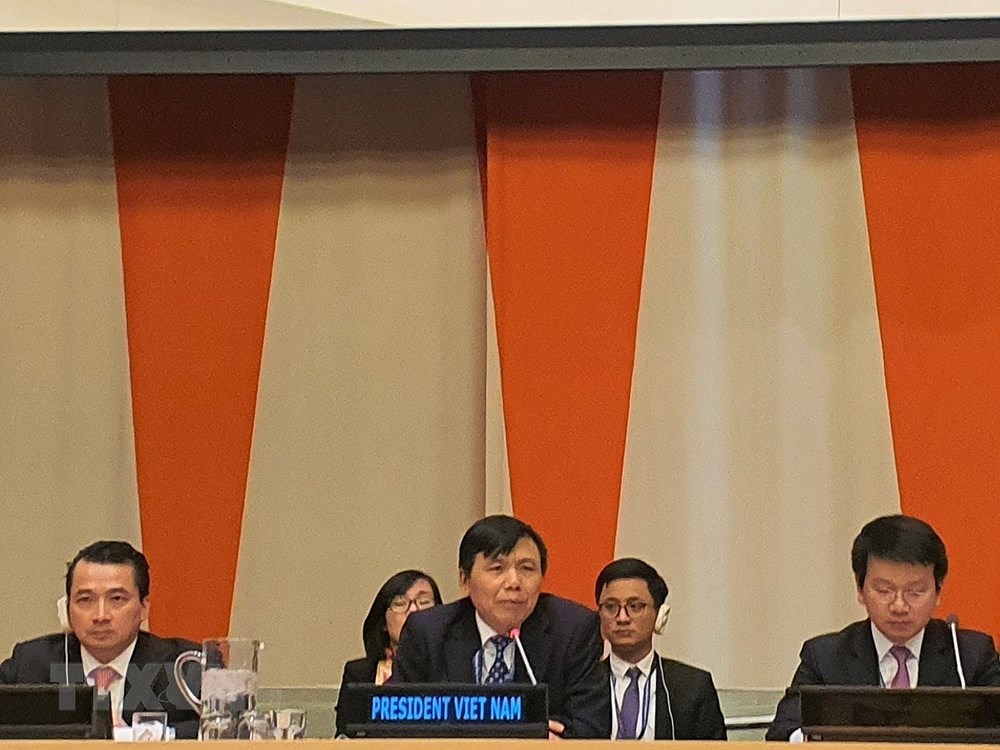 [Foto] Vietnam asume el cargo del miembro no permanente del Consejo de Seguridad de la ONU hinh anh 4