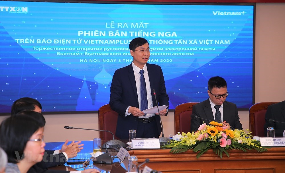 [Foto] VietnamPlus estrena sitio web en idioma ruso hinh anh 4