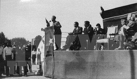 [Foto] Presidente Ho Chi Minh en guerra de resistencia a tropas francesas hinh anh 1
