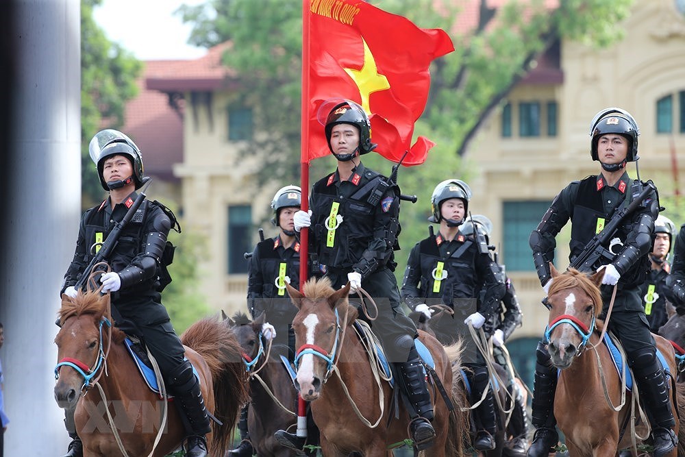 [Foto] Fundan unidad de policia movil de caballeria en Vietnam hinh anh 5