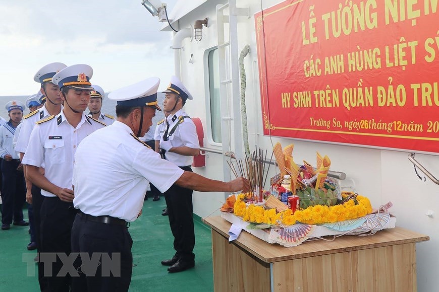 Batalla naval Gac Ma, hito de la lucha por la salvaguarda de la soberania maritima de Vietnam hinh anh 6