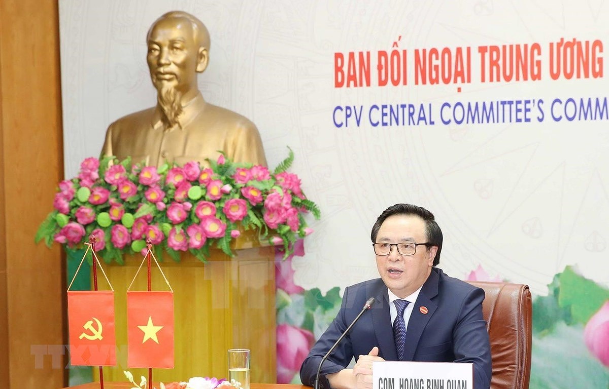 Fortalecen nexos entre Partidos Comunistas de Vietnam y Japon hinh anh 1