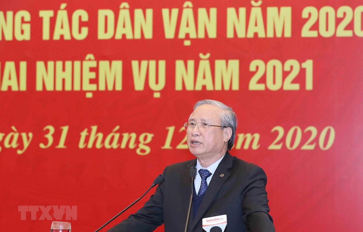 Dirigente vietnamita insta a renovar trabajo de movilizacion de masa hinh anh 1