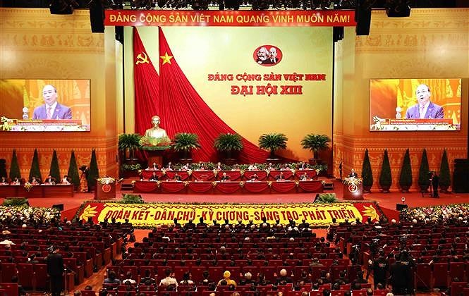 Medios internacionales publican informaciones sobre la inauguracion del XIII Congreso Nacional del PCV hinh anh 1