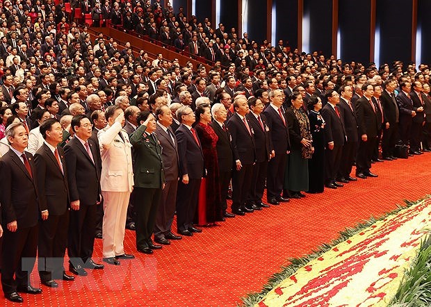 Inauguran XIII Congreso Nacional del Partido Comunista de Vietnam hinh anh 2