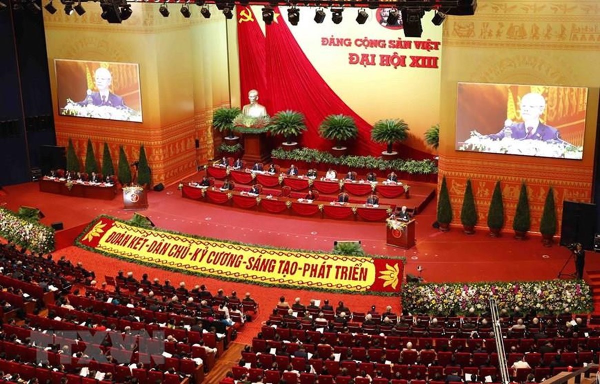 Congreso partidista de Vietnam, en foco de prensa internacional hinh anh 1