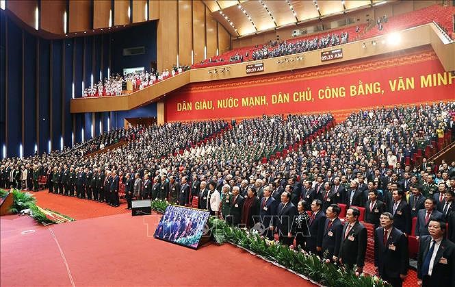 Resolucion del XIII Congreso Nacional del Partido Comunista de Vietnam, por un pais prospero hinh anh 2