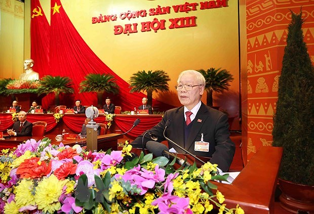 XIII Congreso Nacional del Partido es un exito, afirma maximo dirigente de Vietnam hinh anh 1