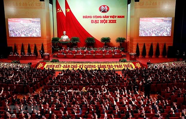 Vietnamitas en Europa del Este expresan confianza con exito del Congreso Nacional partidista hinh anh 1