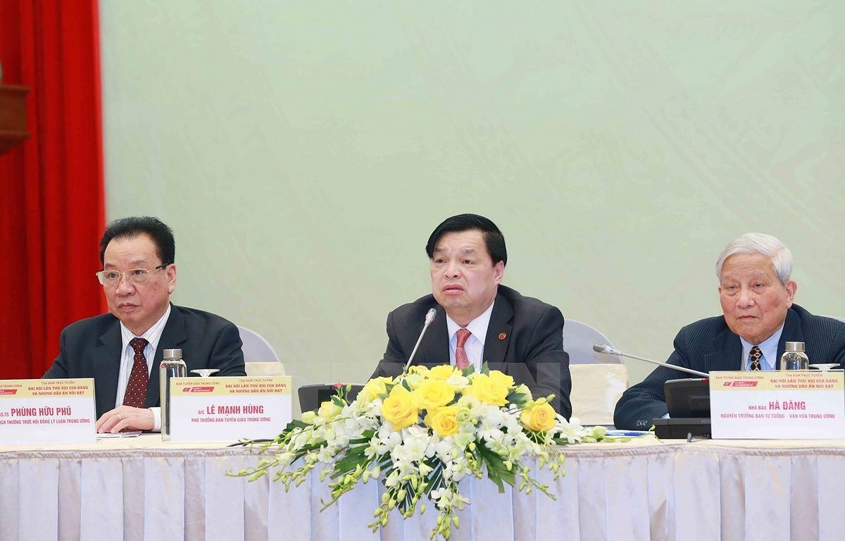 Destacan resultados sobresalientes del XIII Congreso Nacional del Partido Comunista de Vietnam hinh anh 1