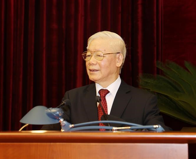 Concluye segundo pleno del Comite Central del Partido Comunista de Vietnam hinh anh 1