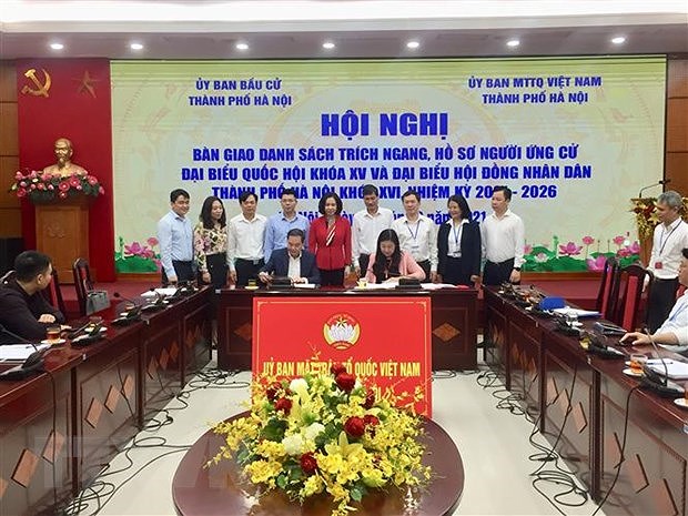 Hanoi tiene 33 candidatos autonominados para las proximas elecciones hinh anh 1