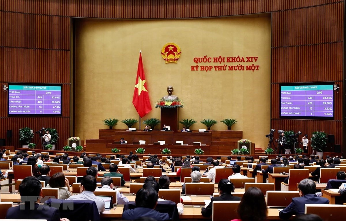 Parlamento de Vietnam considera asuntos importantes sobre personal hinh anh 1