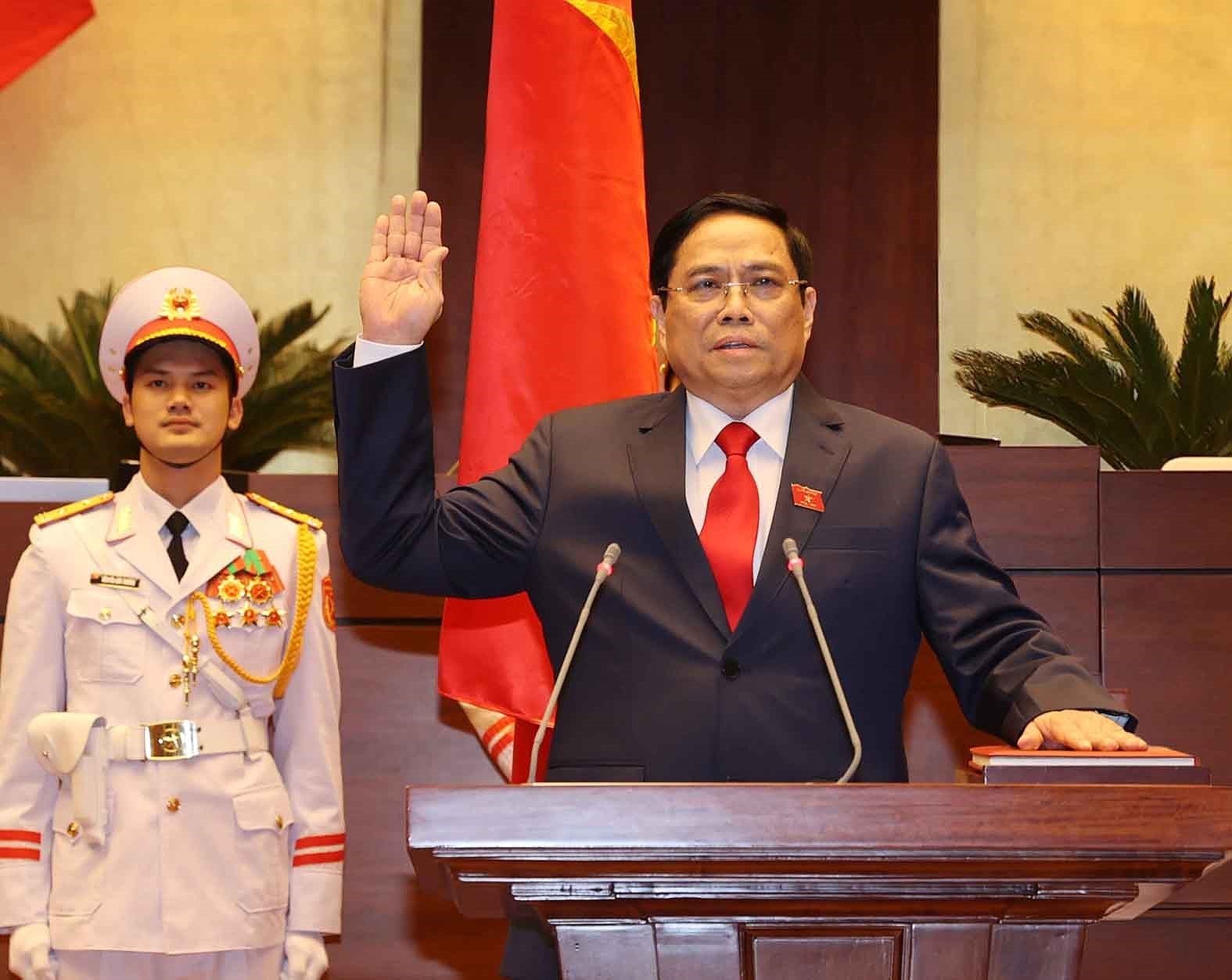 Pham Minh Chinh jura su cargo como primer ministro de Vietnam hinh anh 1
