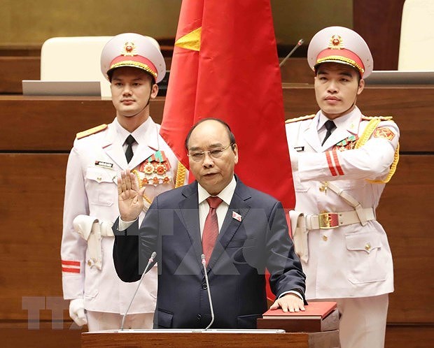 Lideres de paises en el mundo y del FEM felicitan a nuevos dirigentes de Vietnam hinh anh 1