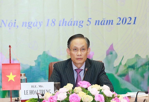 Informan a Camboya resultados de magna cita partidista de Vietnam hinh anh 1