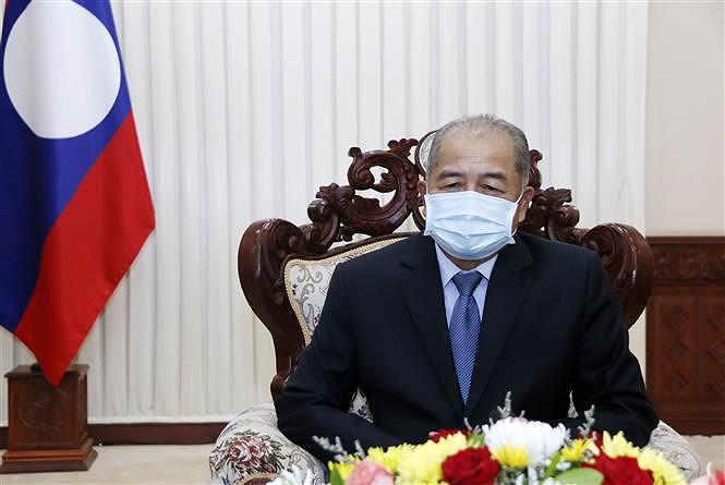 Laos concede gran importancia a la relacion especial con Vietnam, segun vicepremier hinh anh 1