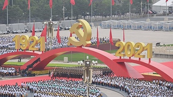 PCV felicita al Partido Comunista de China por el centenario de su fundacion hinh anh 1