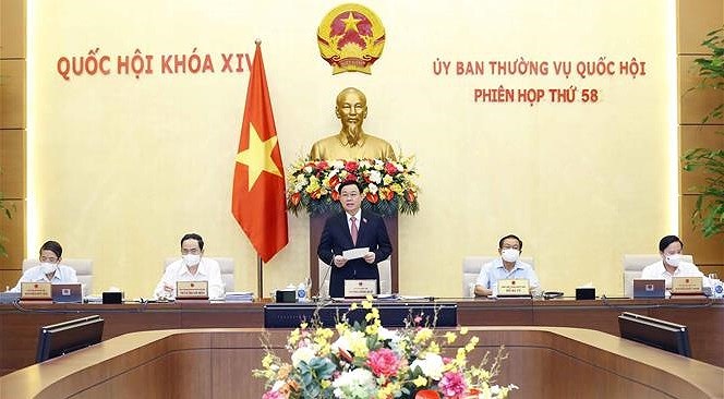 Sesiona reunion 58 del Comite Permanente del Parlamento de Vietnam hinh anh 1