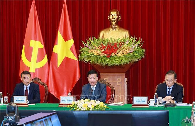 Robustecen lazos de solidaridad especial Vietnam-Laos hinh anh 1