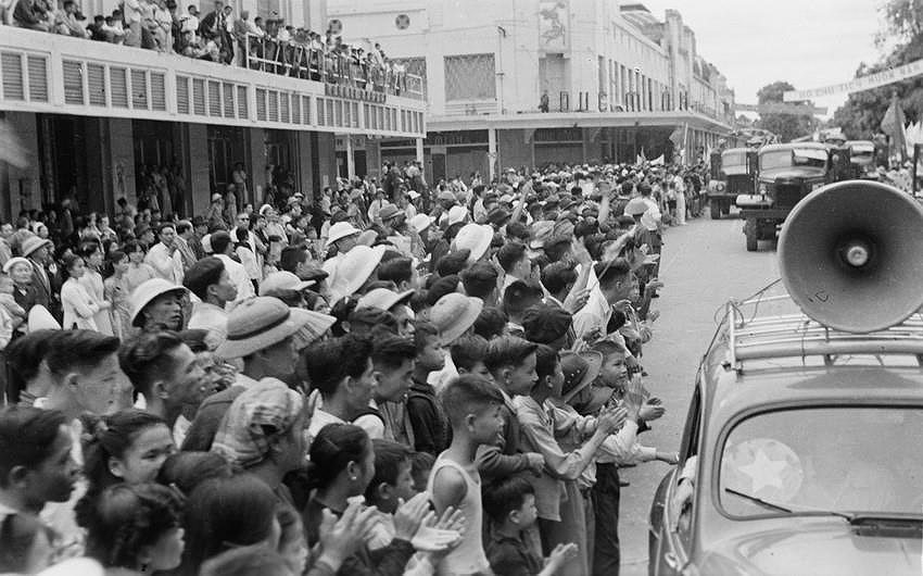 El 10 de octubre de 1954: Regreso del ejercito victorioso a Hanoi hinh anh 13