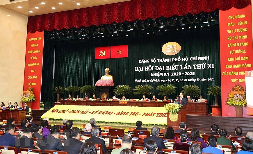 Primer ministro de Vietnam asiste a la Asamblea del Comite Partidista de Ciudad Ho Chi Minh hinh anh 5