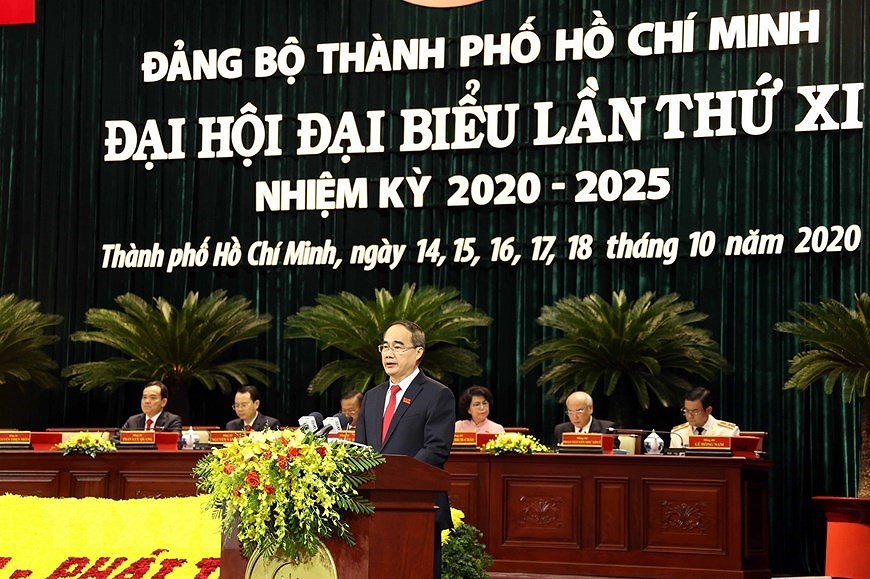Primer ministro de Vietnam asiste a la Asamblea del Comite Partidista de Ciudad Ho Chi Minh hinh anh 6