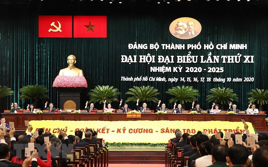 Primer ministro de Vietnam asiste a la Asamblea del Comite Partidista de Ciudad Ho Chi Minh hinh anh 8